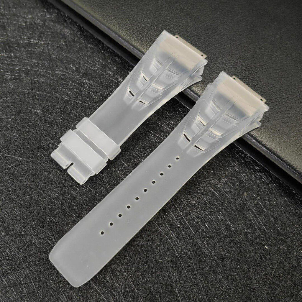 Transparent Silicone Watch Band | Adjustable Replacement Watch Strap with Quick Release