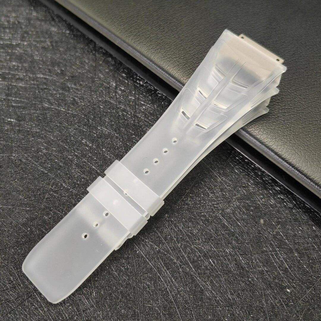 Transparent Silicone Watch Band | Adjustable Replacement Watch Strap with Quick Release